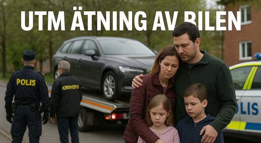 Låna ut bil till någon med skulder - Utmäts av Kronofogden